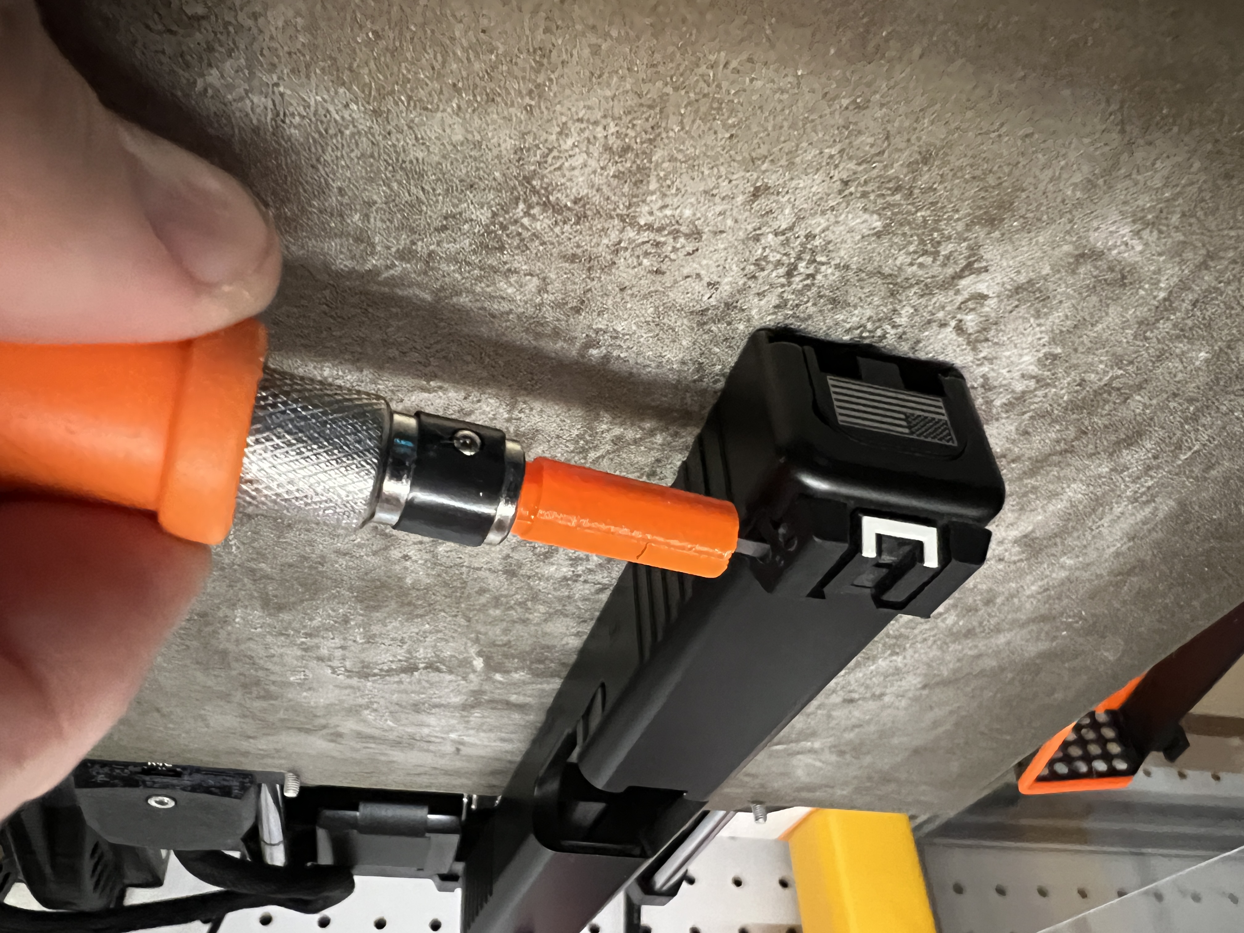 For Glock - Rear Sight Tool Holder Hex-bit Adapter