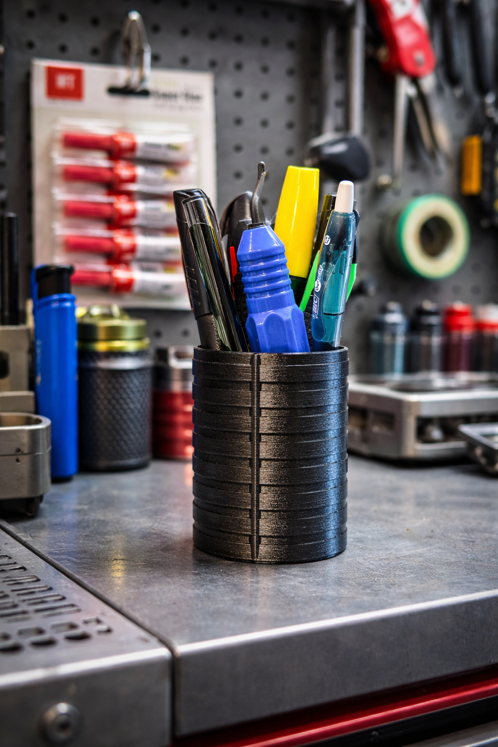 Miniatura 2 do modelo 3D Basic Pen Holder
