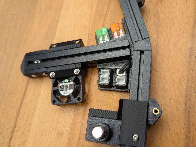 30mm fan mount - 1515 extrusions
