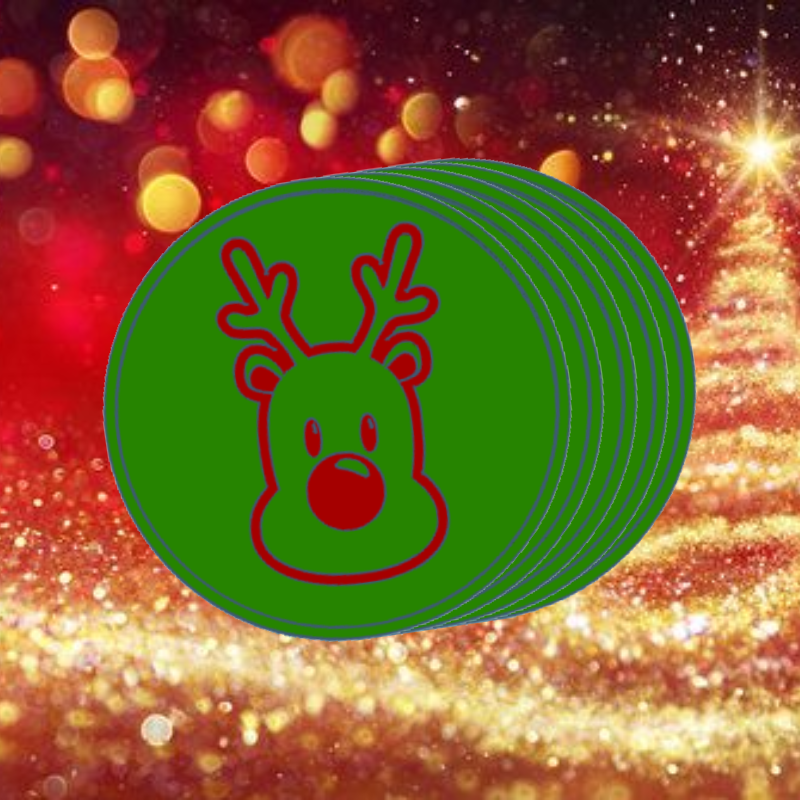 Christmas coasters