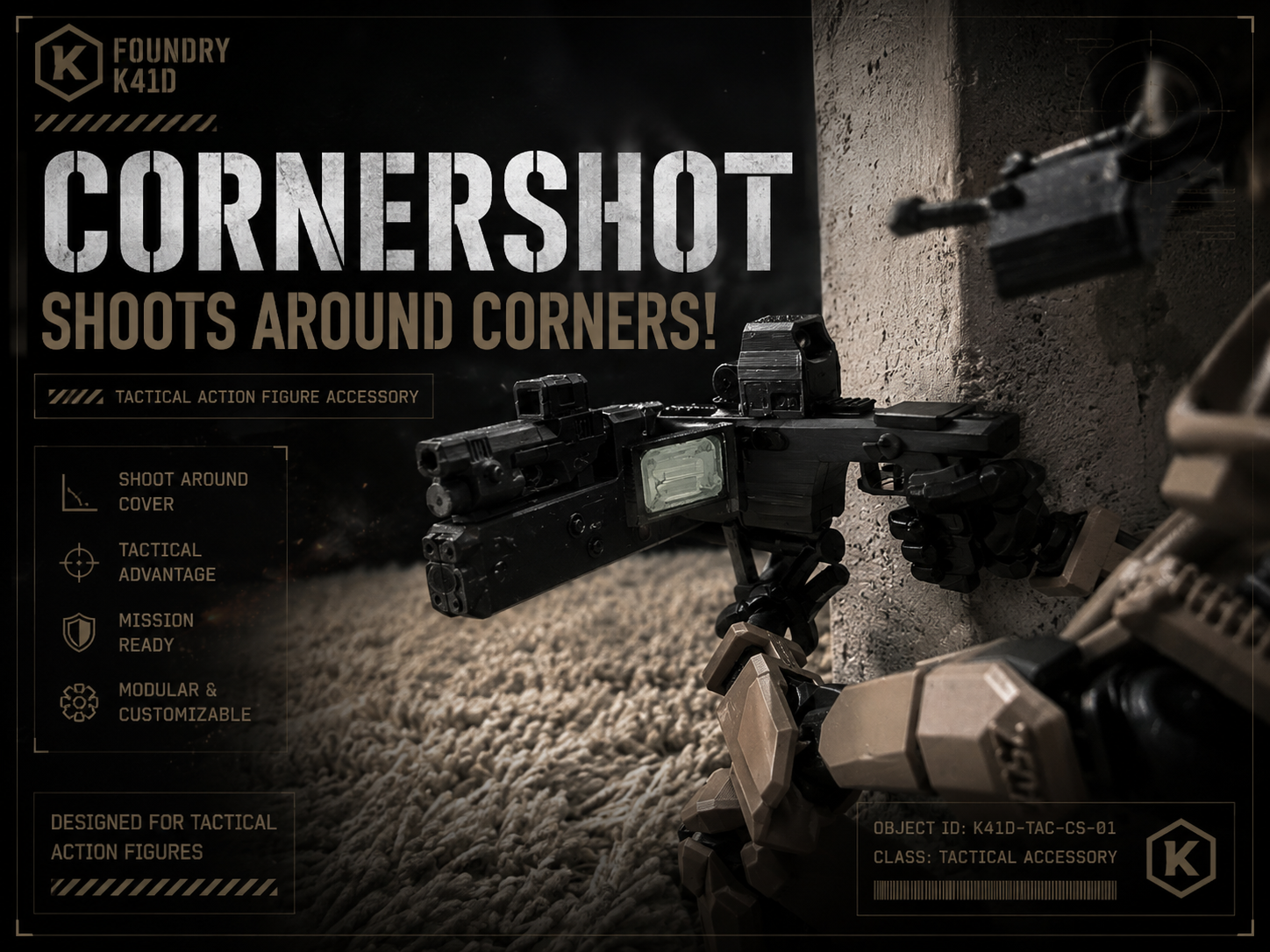 Dummy 13 Cornershot - Shoot around corners!