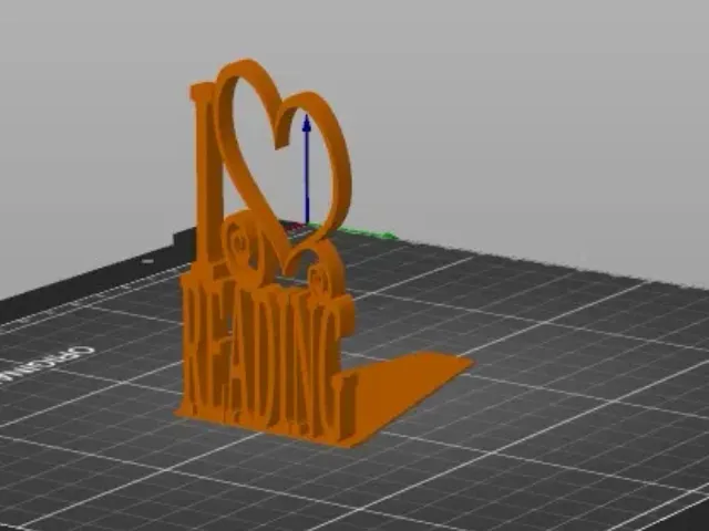 I Love Reading Bookend
