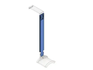 Extender for Cubicle Headphone Holder for Haworth Compose Cubes