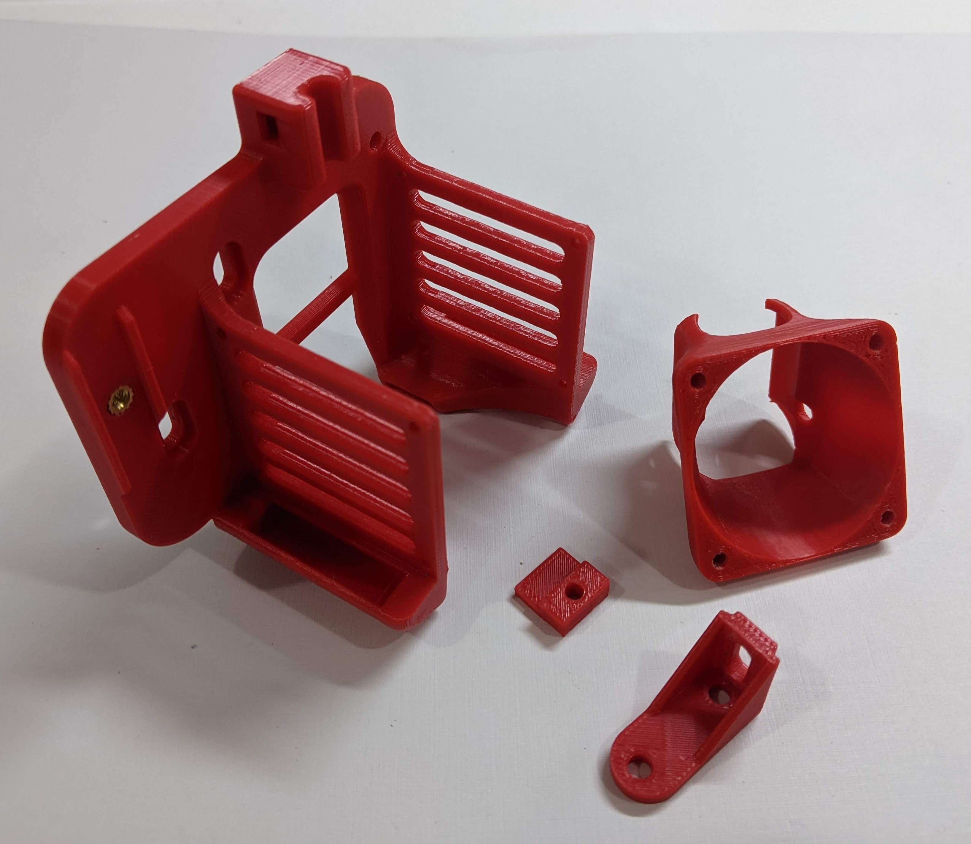 Dual Cooling Fan Upgrade with BLtouch Mount for Creality Ender 3 and