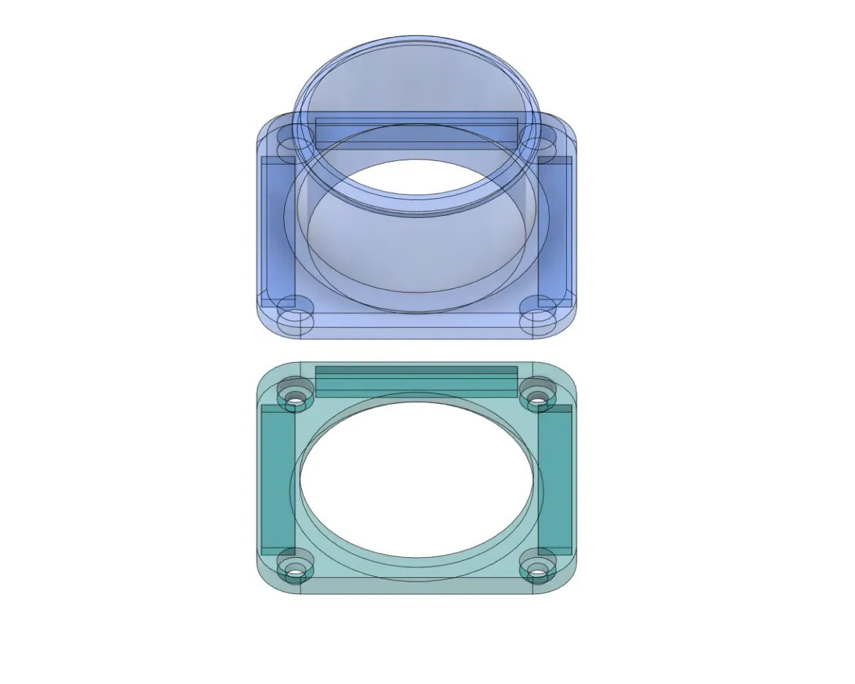 Magnetic Fume System for xTool M1 Laser Cutter by Jacob Thompson, Download  free STL model