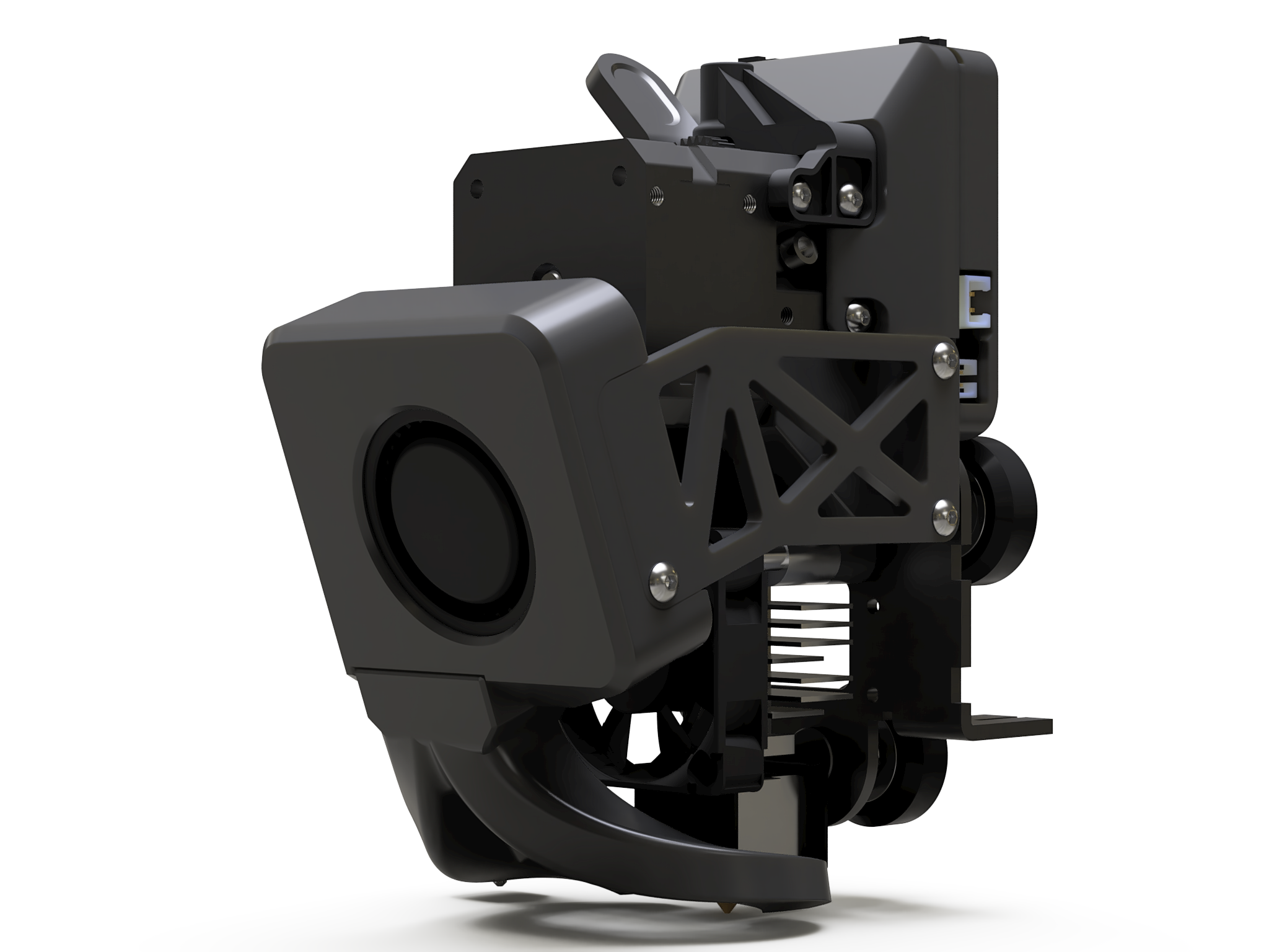 E3NS - Ender 3 V2 Neo Hotend using Ender 5 S1 Parts 3D model