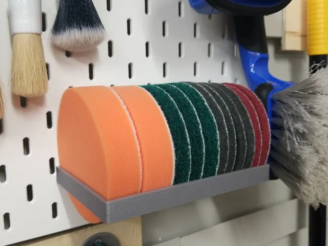 Ikea Skadis Round Pad Holder