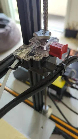 EZR Struder cable holder with zip-tie hole