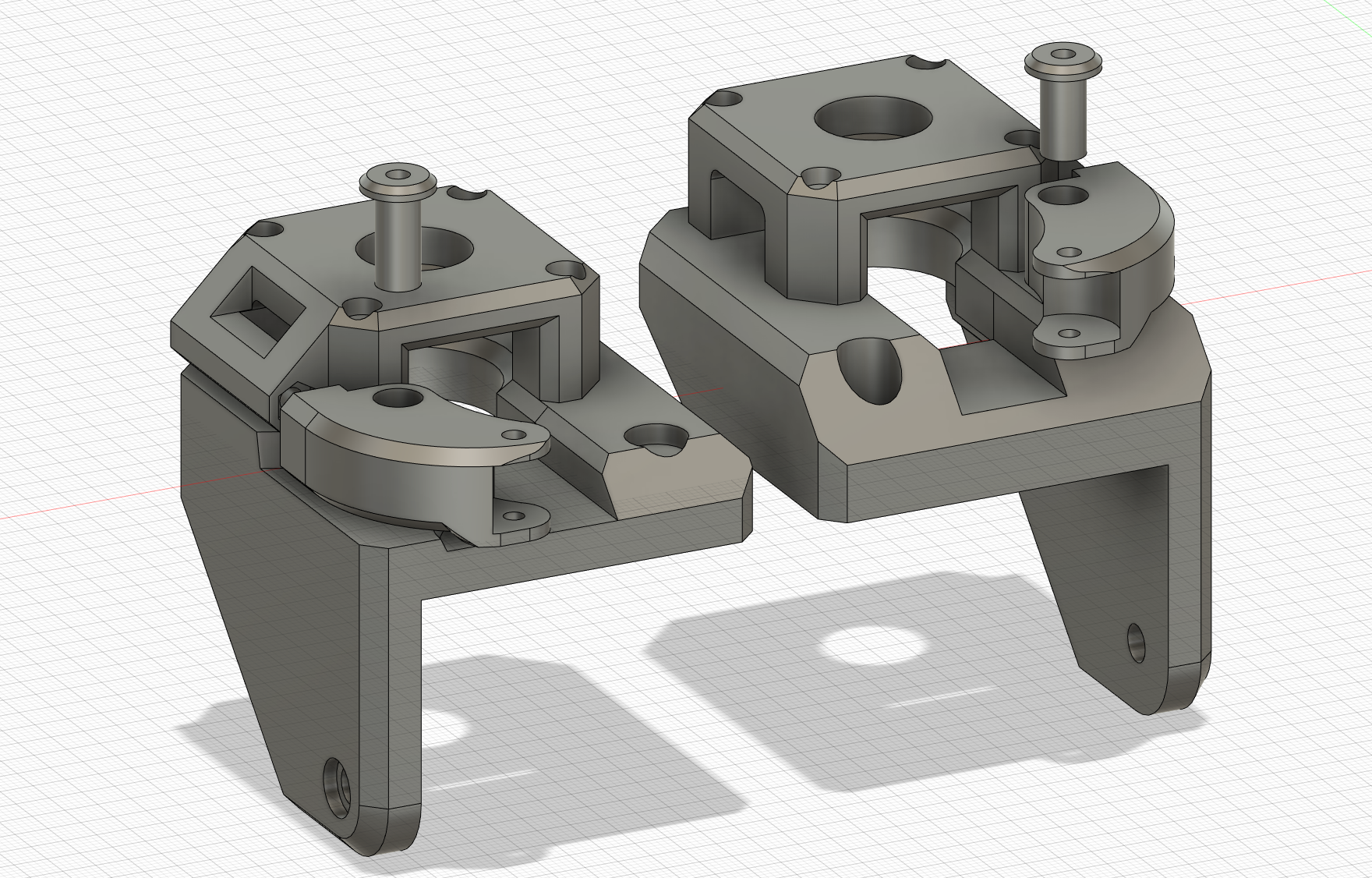 Overkill series X and Y motor mounts for Tronxy X5SA Pro