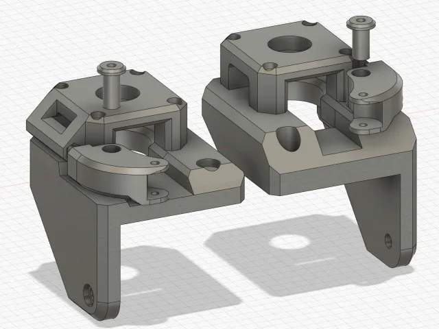 Overkill series X and Y motor mounts for Tronxy X5SA Pro