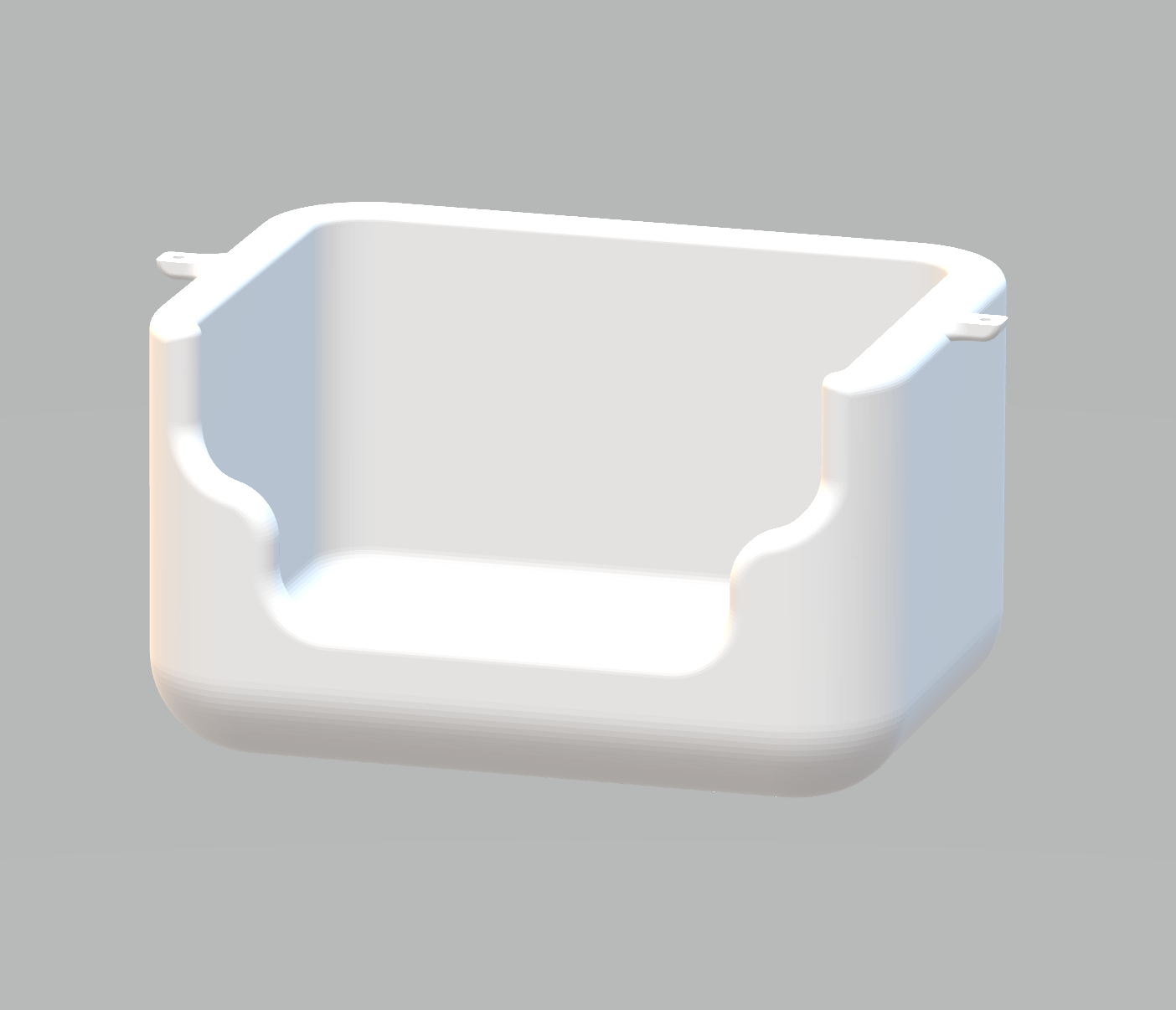 Under Desk Storage Bin by BluD Download free STL model