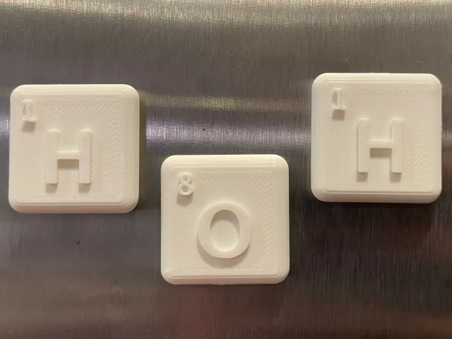 Fridge Magnets - Periodic Table of Elements