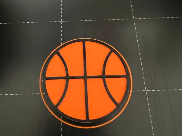 Basketball Fridge Magnet