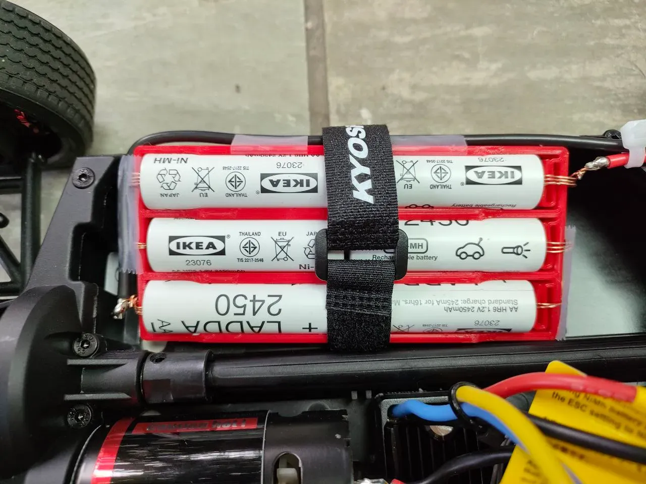 AA Battery Holder NiMH 7.2V for RC Car by MustardBun