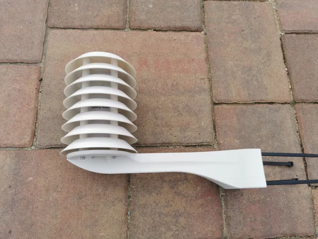 Ecowitt WH57, WH32 holder - radiation shield