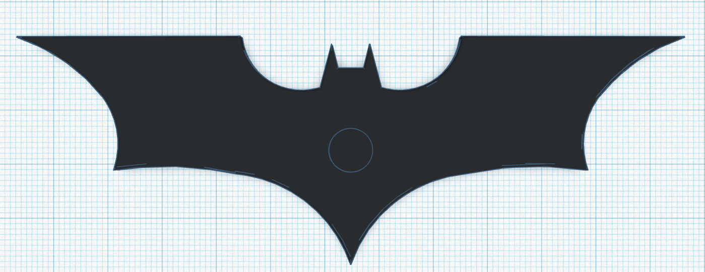 Batman Logo Fridge Magnet