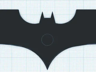 Batman Logo Fridge Magnet by Lipo Efe | Download free STL model |  