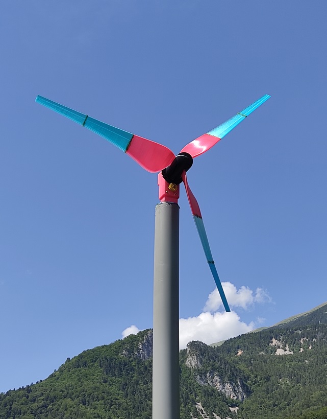 Wind Turbine - almost fully 3d printed - easy to make