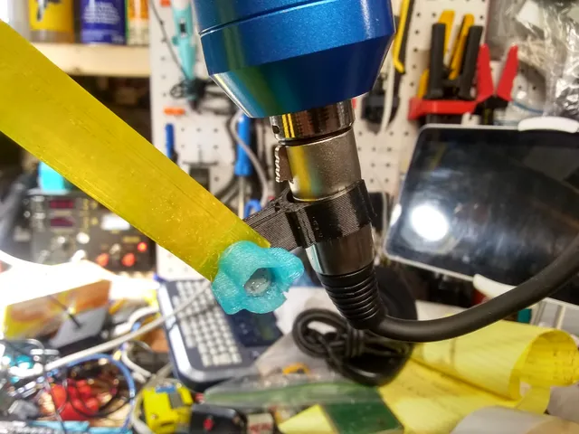 XLR to GoPro Mount for Microphone Pop Filter
