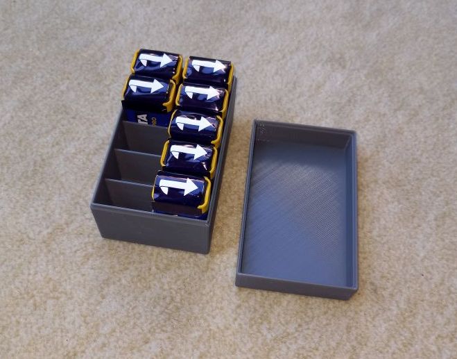 Batterie Box 9V Block (für 10 Stück)
