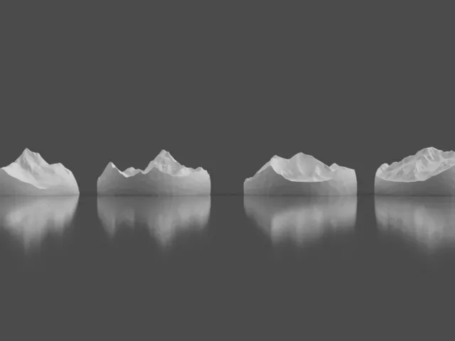 Mini Mountain Magnets