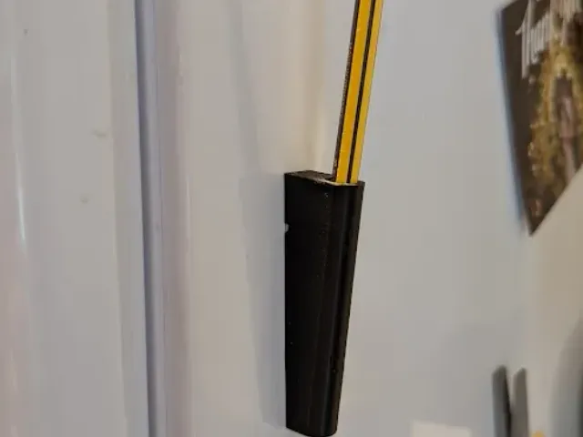 Simple Fridge Pencil Holder