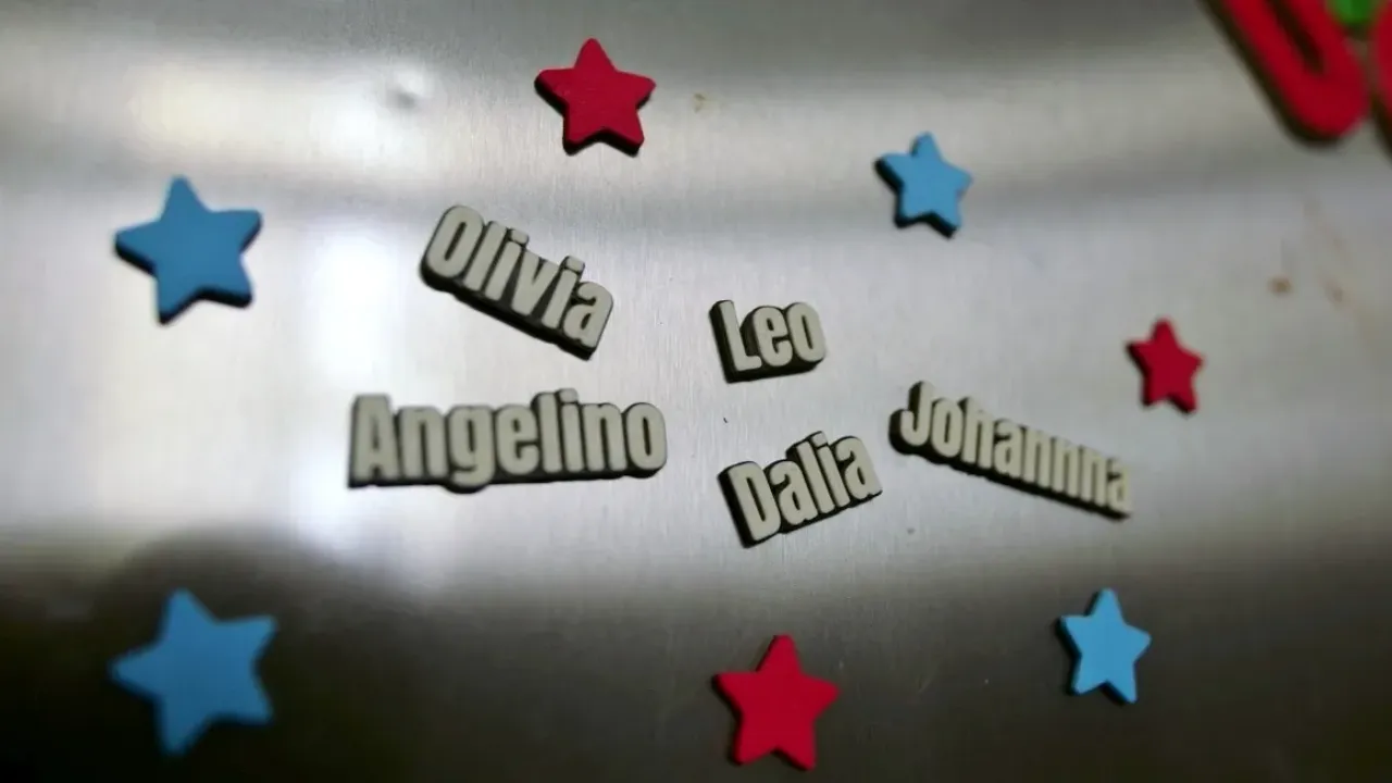 Magnetic names (for refrigerator poetry) by Makkuro | Download free STL  model | Printables.com