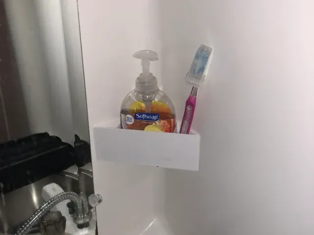 Soft Soap Holder for RV Bathroom