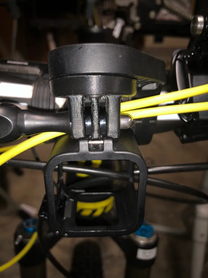 Garmin Bike Computer GoPro Mount by Leapnlarry | Download free STL ...