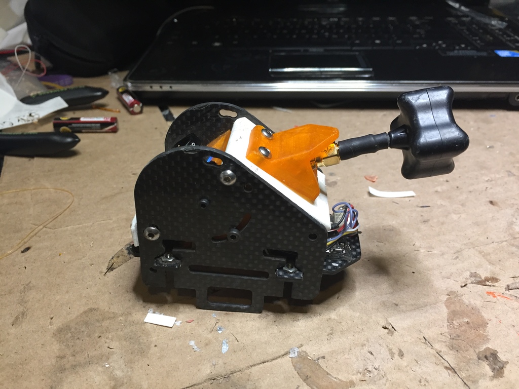 TBS Unify Antenna holder for Quadcopter