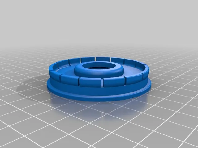 Filament Spool Adapters with Skate Bearing