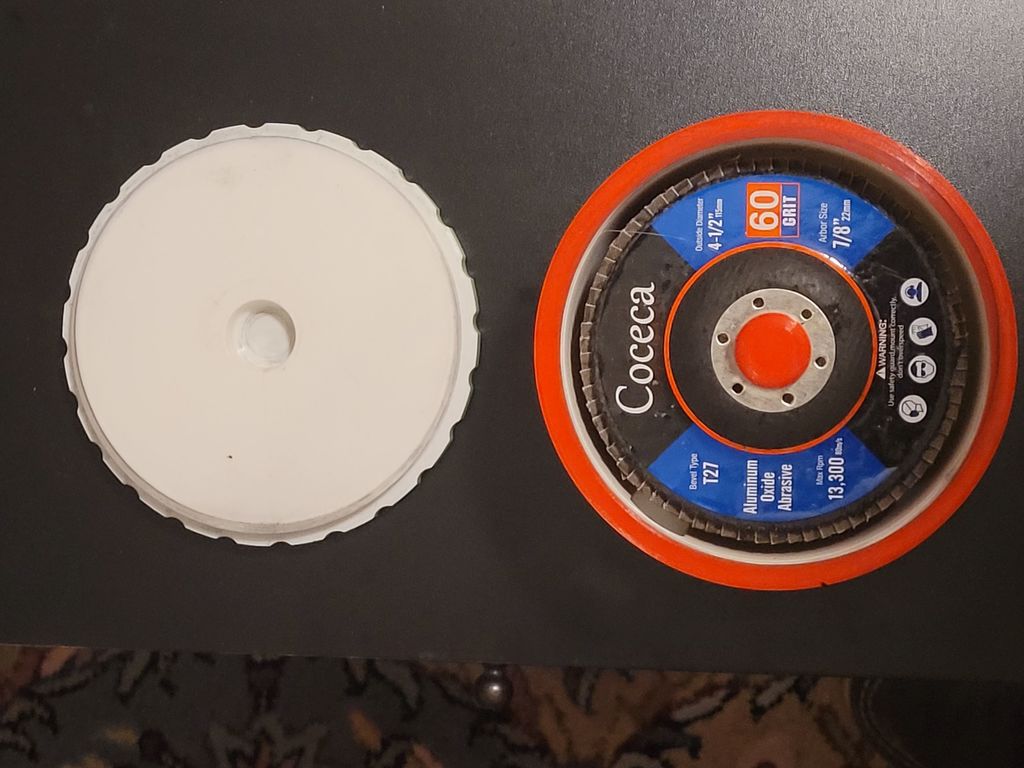 Miniatura 3 do modelo 3D Angle Grinder Disc Holder