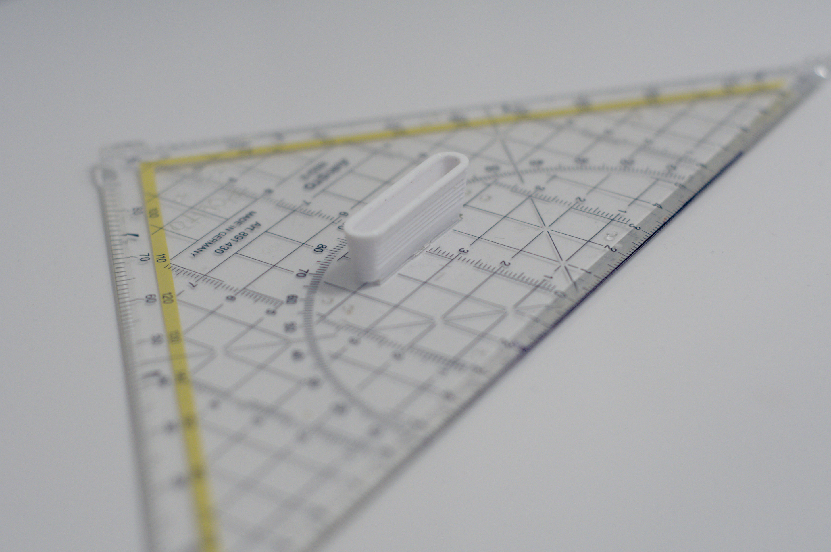 Parametric Aristo Set Square Button
