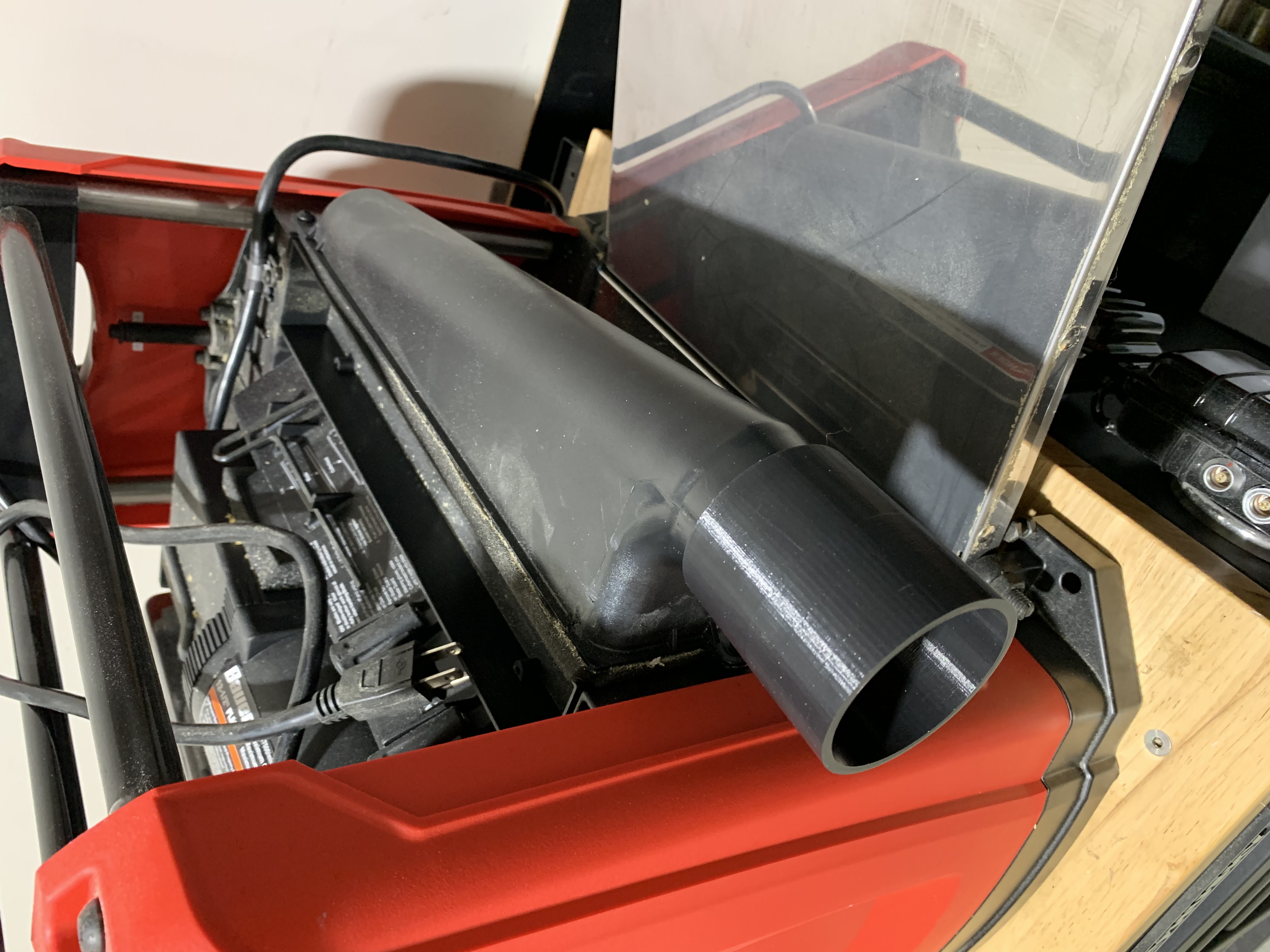 Harbor Freight Planer Hose Adapter by plasmata Download free STL