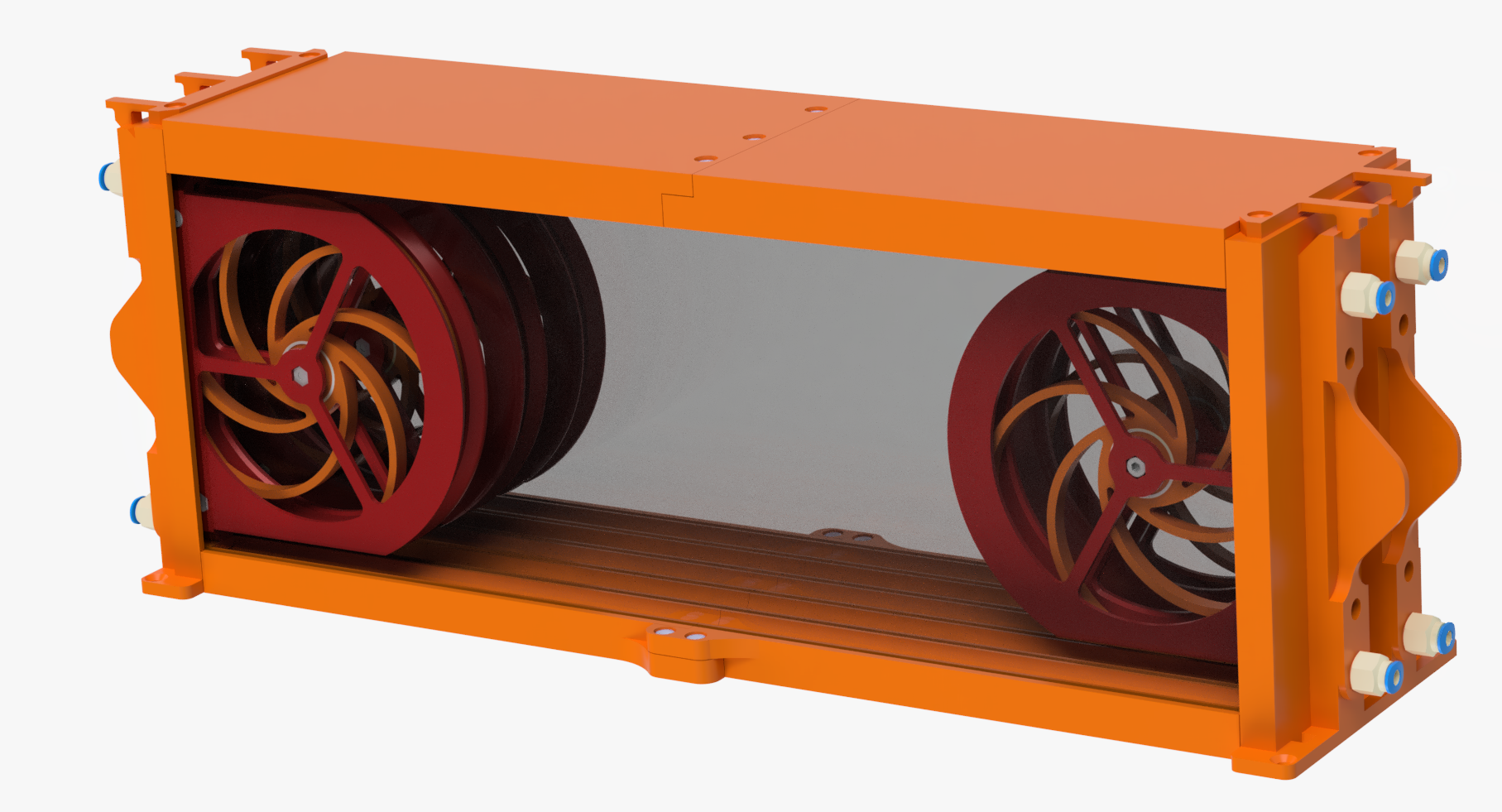 Improved MMU2 Buffer for Prusa Enclosure V2