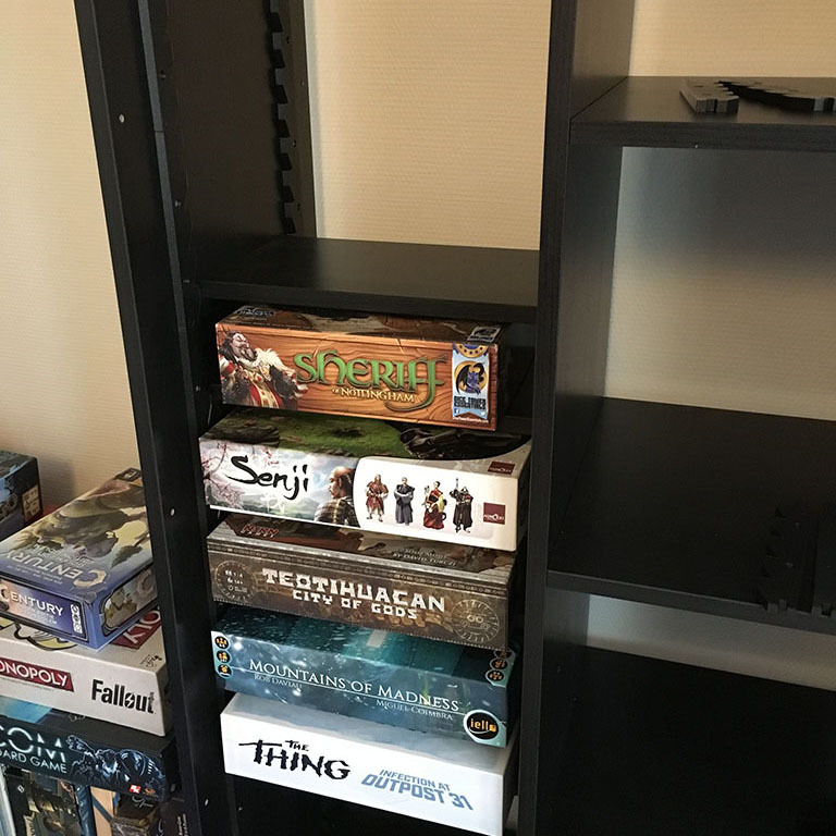Kallax boardgame shelving system by Steven D Download free STL model