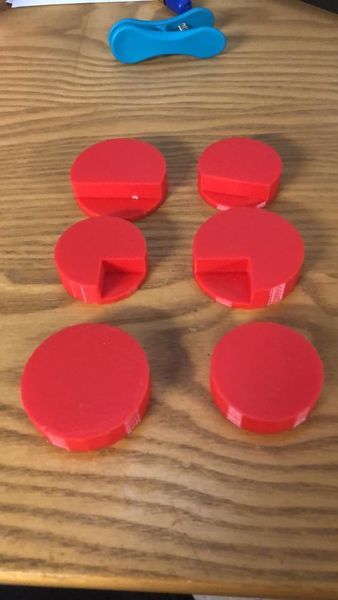 Miniatura 3 do modelo 3D Red Rising Insert Well Caps