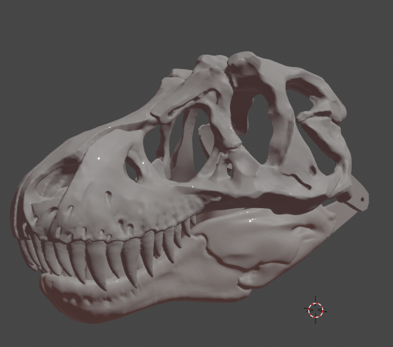 T-rex Skull mask with moving jaw by DragonArtist15 | Download free STL ...