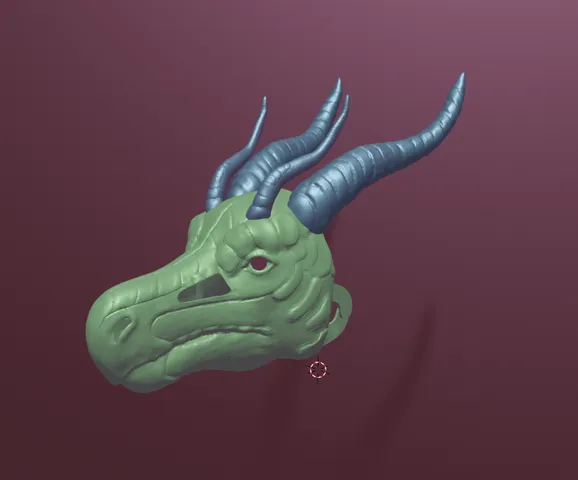 Silkwing Dragon Mask