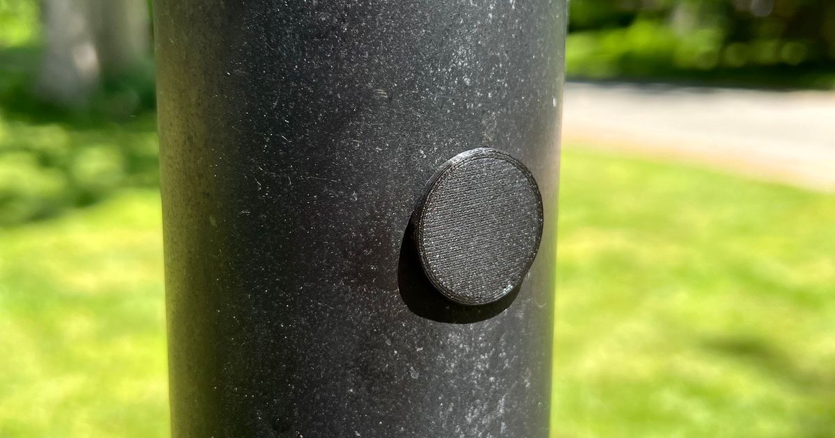 Lamp Post Cross bar plug by GW 228 Download free STL model