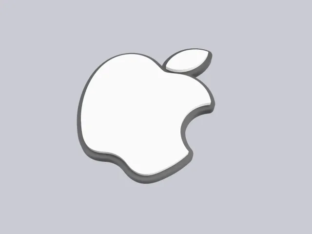 Apple Refrigerator Magnet
