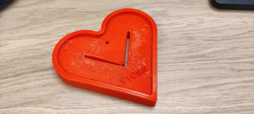 Miniatura 5 do modelo 3D Routing template - Heart