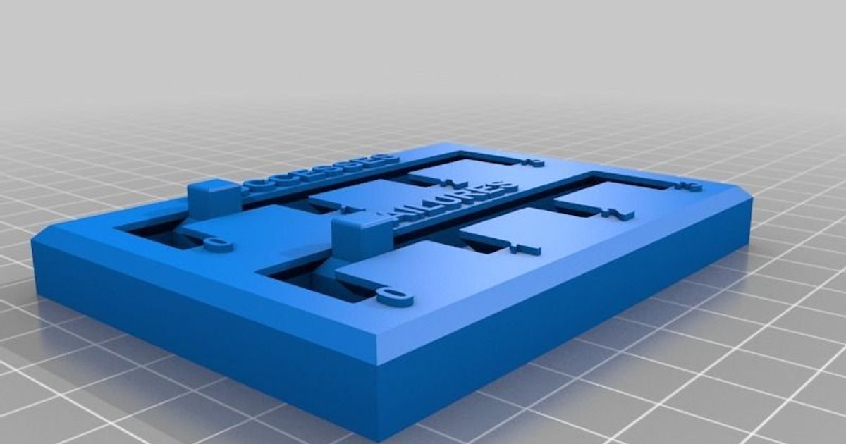 DnD 5e Death Saving Throw Counter by Nitrocubane Download free STL