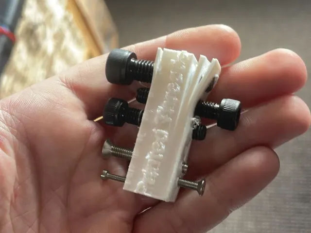 3D Printer Thread Tester Metric