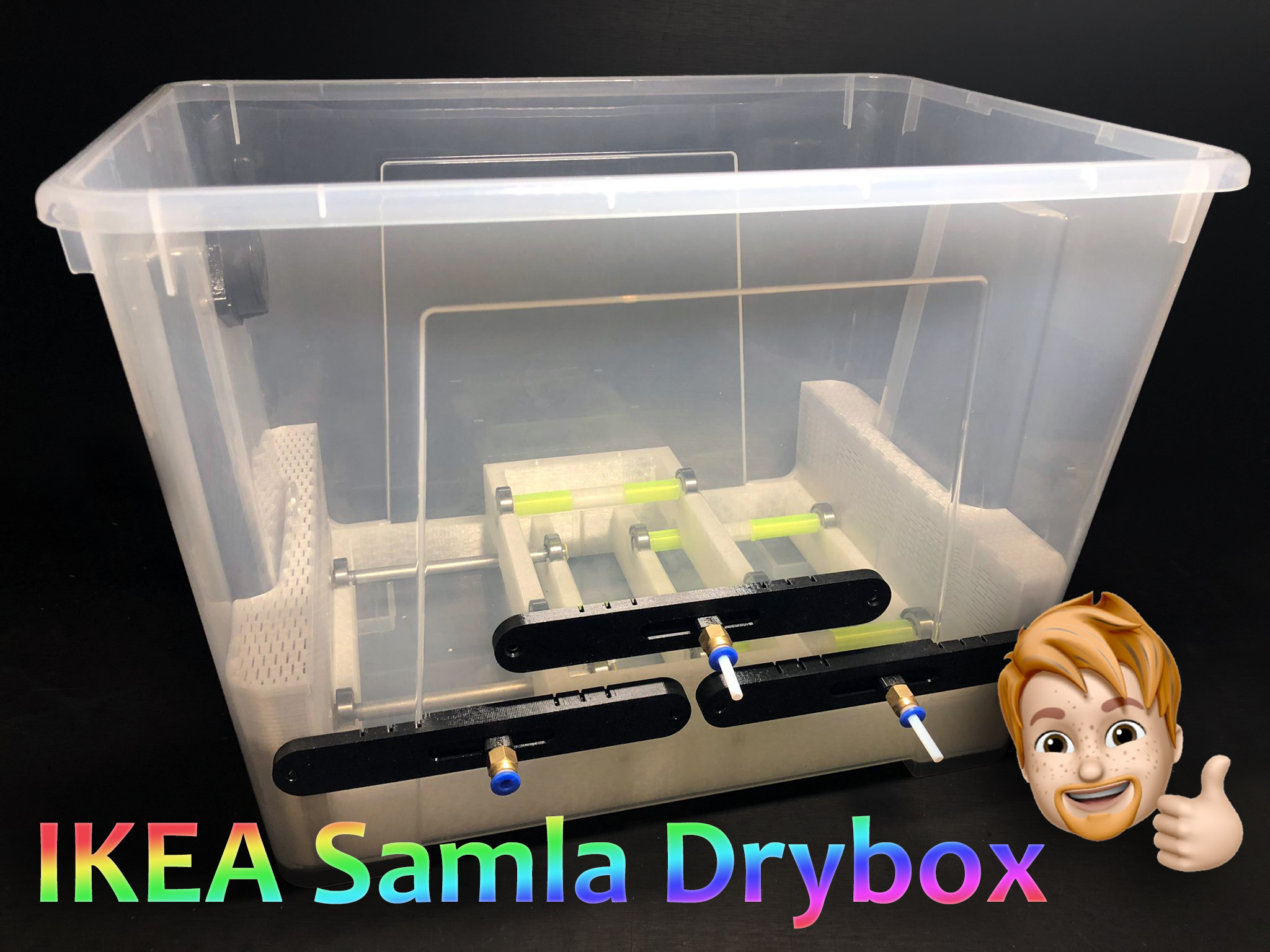 Modular IKEA Samla dry box