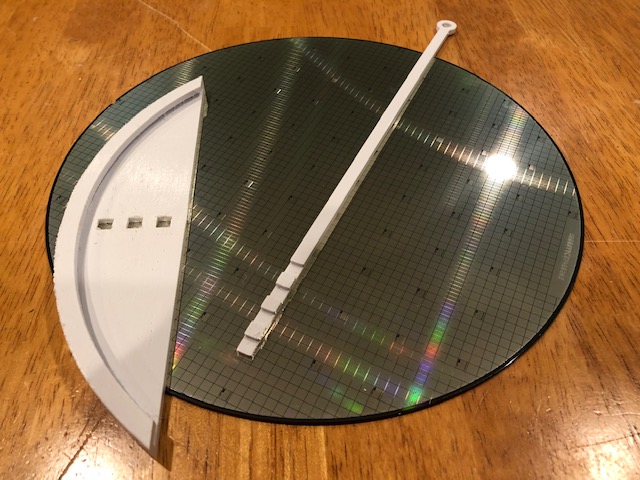 Silicon Wafer Wall Mount