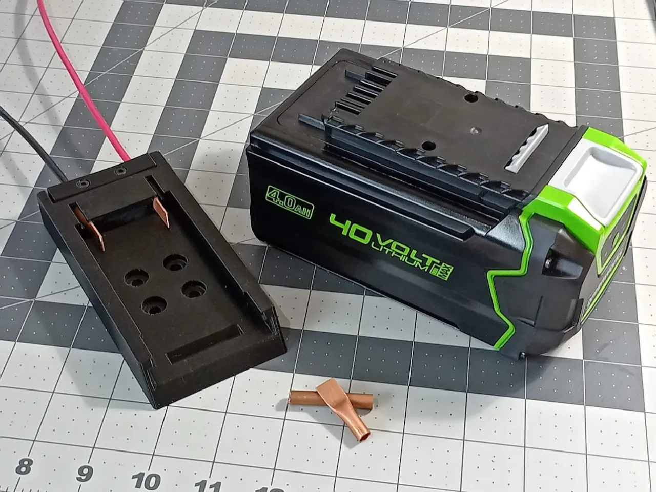 Ultimate GreenWorks (40V) Battery Adapter by Physics Dude