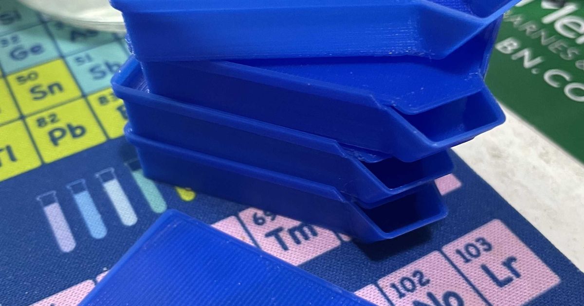 Stackable Small Parts Tray and Lid by Download free