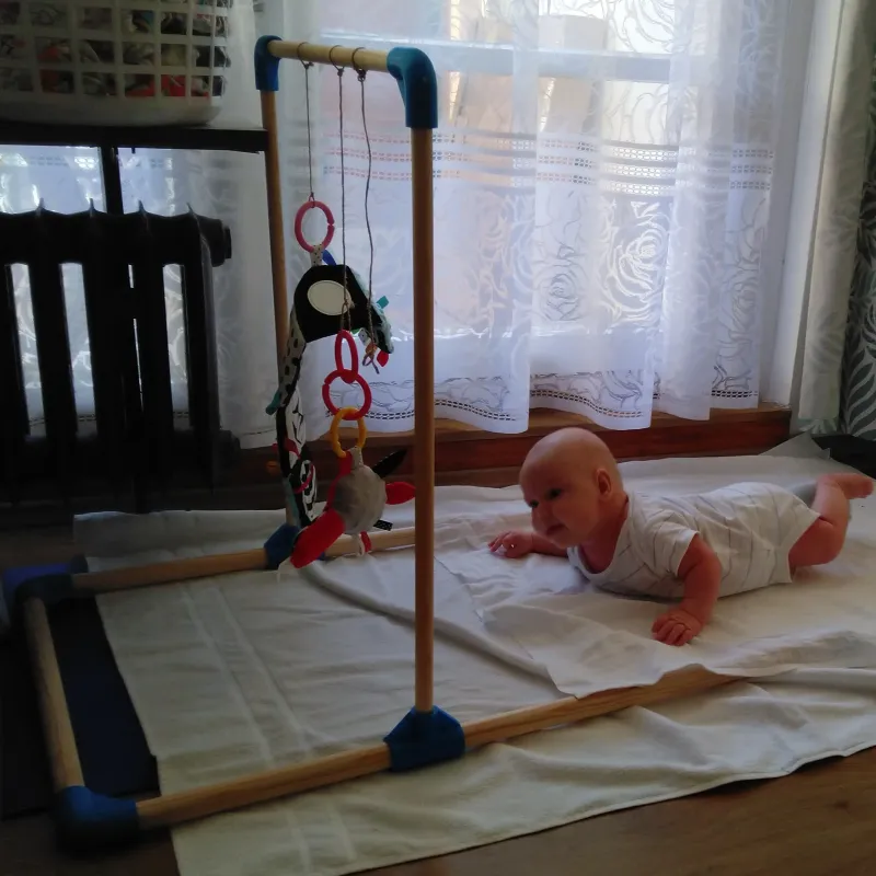 Pvc pipe hot sale baby gym