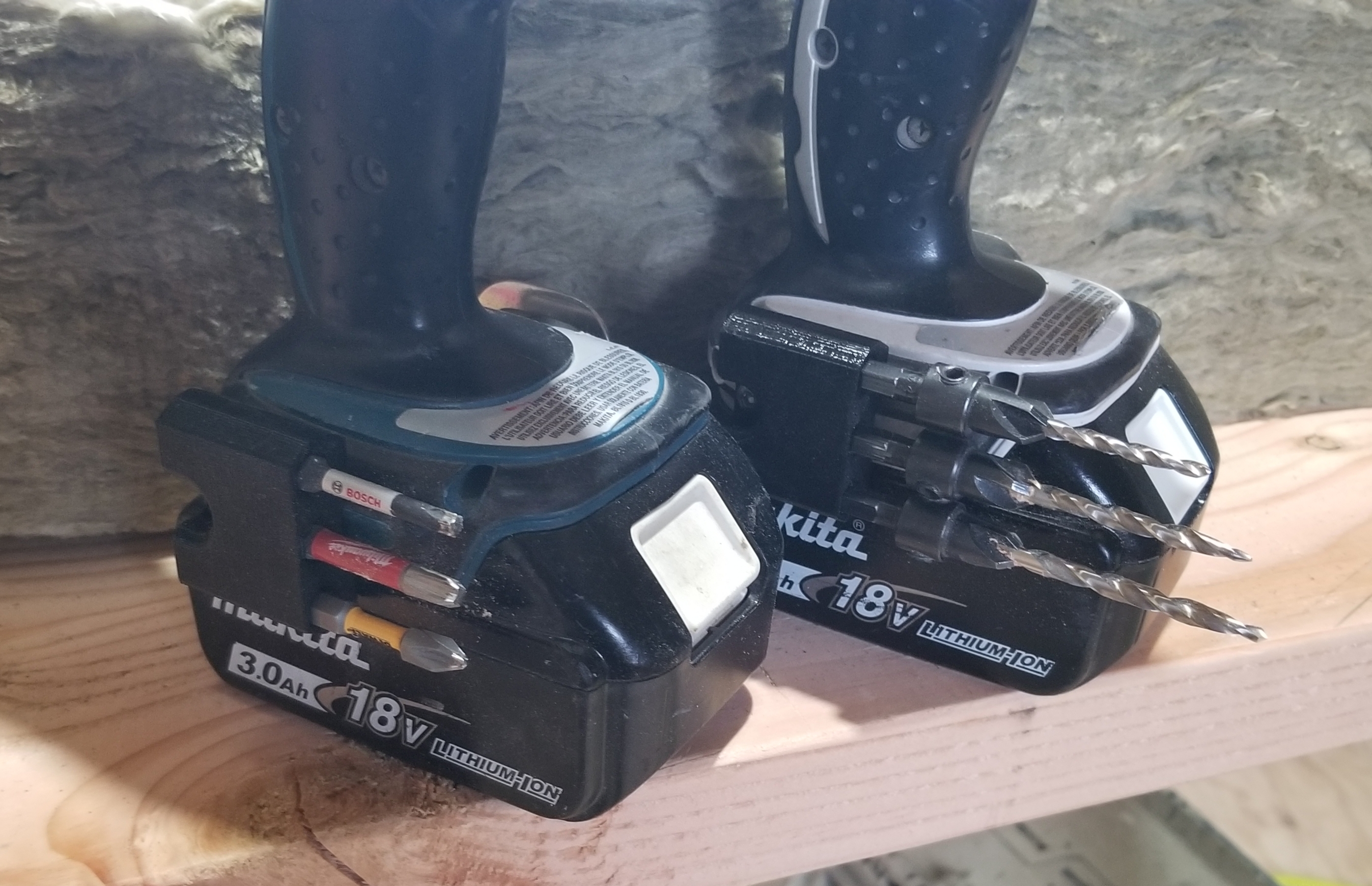 Makita Driver Bit Holster with Strong Bit Retention